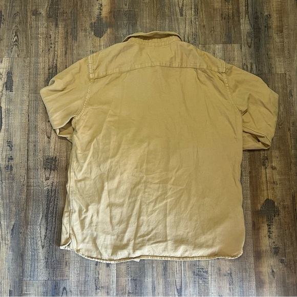 Levis Jackson Worker Overshirt 195730165 Tan/Brown Button Up Mens Size Large - Picture 5 of 5